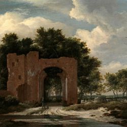A Ruined Castle Gateway